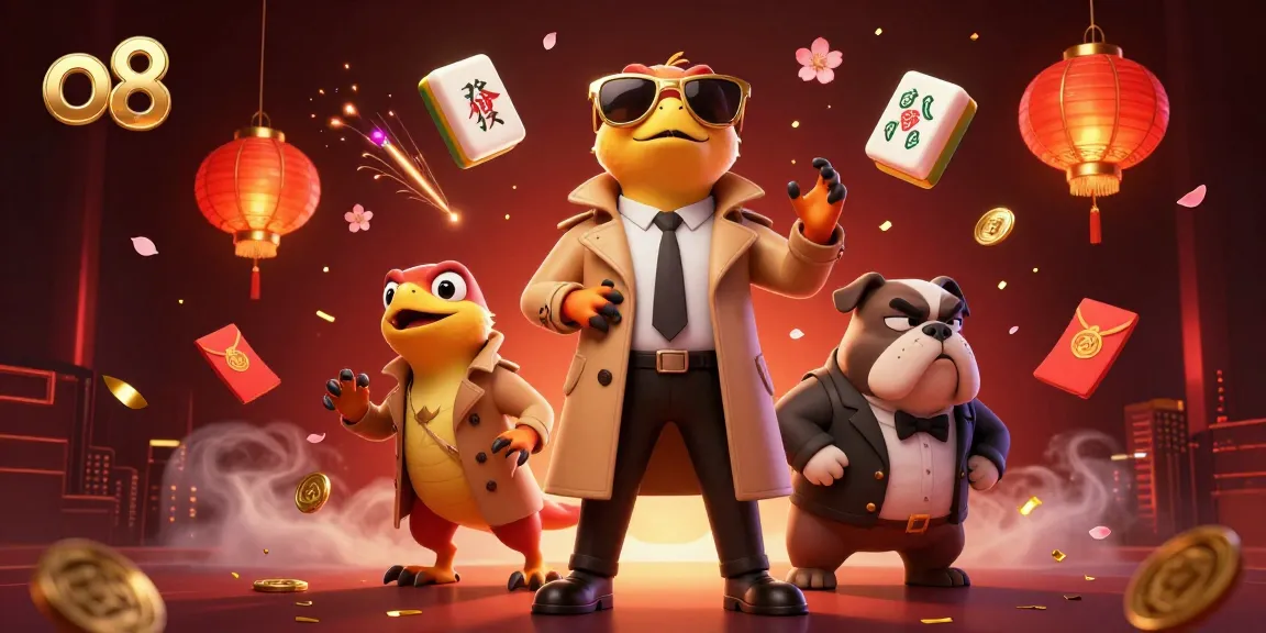 Experience thrilling gameplay at o8 Casino with raptors in disguise at a VIP lounge.