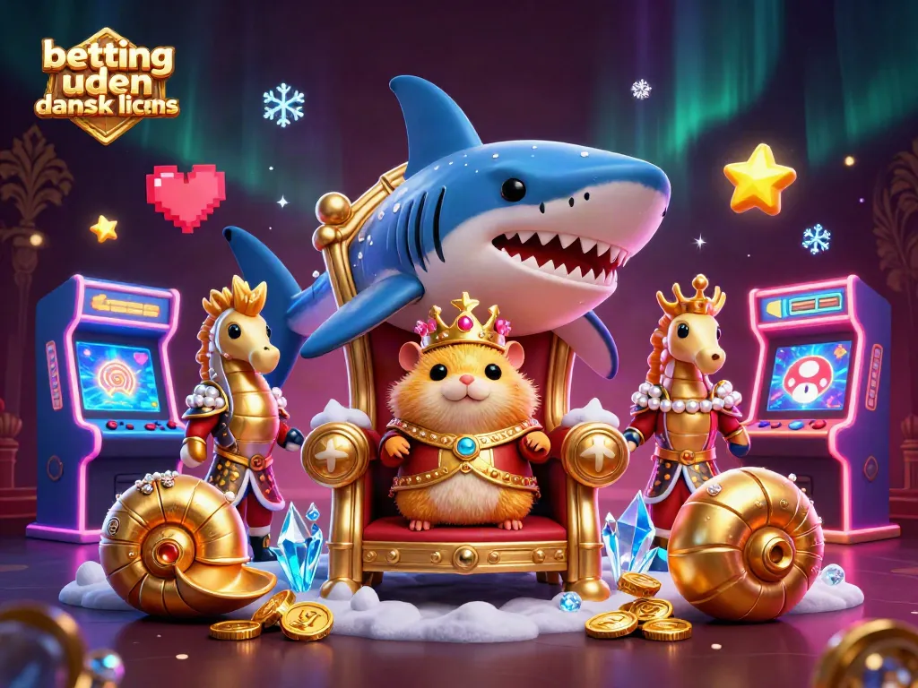 Engage with betting uden dansk licens in a vibrant 3D casino adventure featuring a golden hamster king.