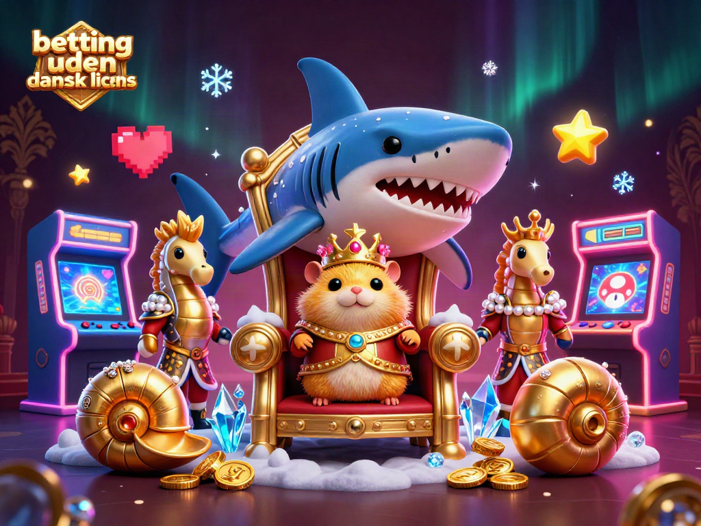 Engage with betting uden dansk licens in a vibrant 3D casino adventure featuring a golden hamster king.