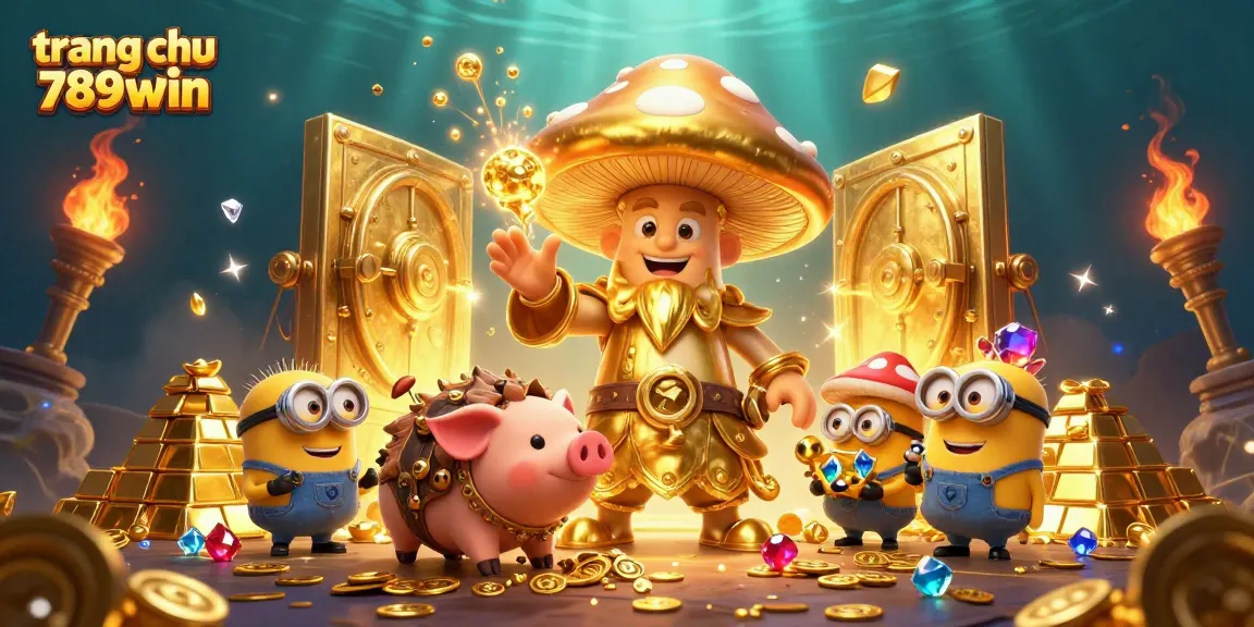 Experience the thrill of trang chu 789win with golden treasures and magical winnings in a vibrant casino world.