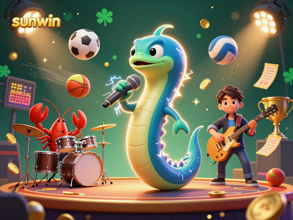 Engage with sunwin's thrilling underwater casino adventure featuring dynamic characters and vibrant sports elements.