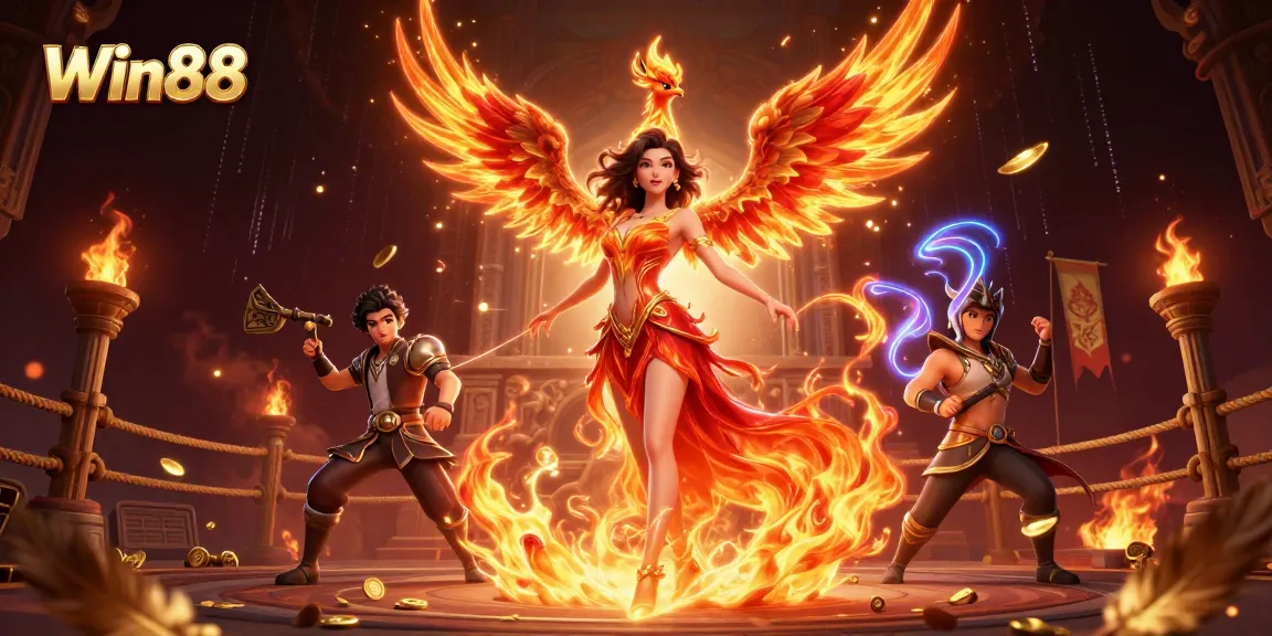 Win88 engages players with thrilling slots and casino games amidst stunning visuals and energy.