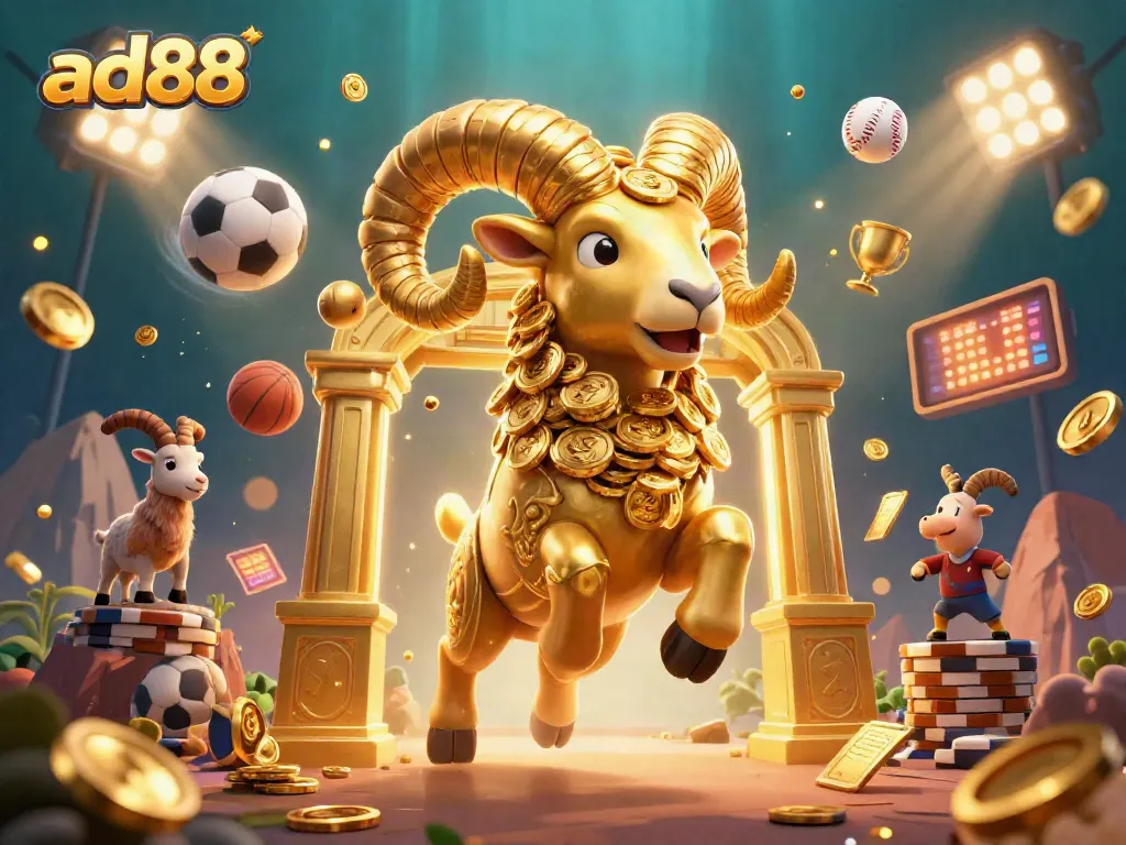Experience thrilling sports action with the ad88 golden ram and dynamic casino elements