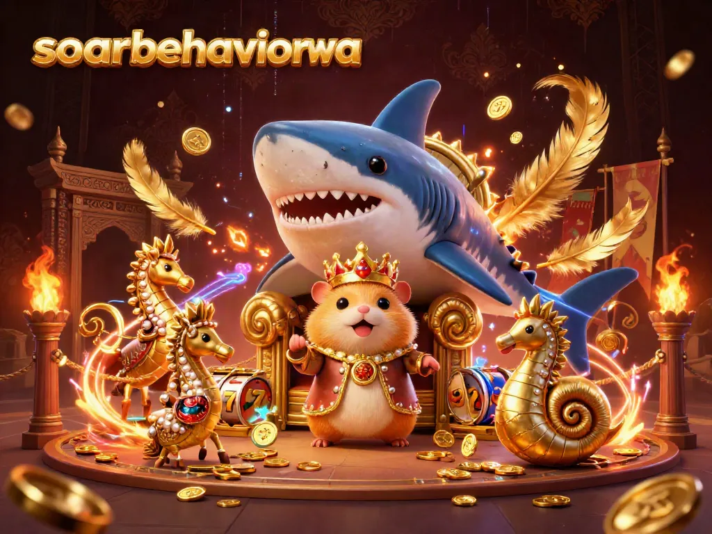 Experience the vibrant energy of soarbehaviorwa with engaging gameplay featuring golden coins and royal characters.