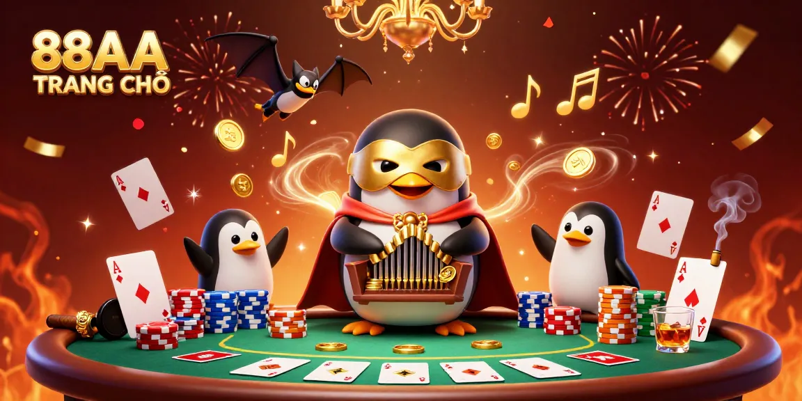 Experience the excitement of 88AA TRANG CHỦ with vibrant casino action and stunning visual elements.