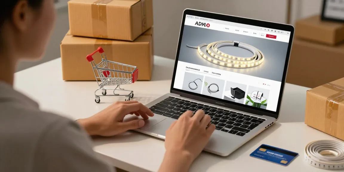 Banda led for online shopping: Best deals on LED strips and accessories on e-commerce platforms.