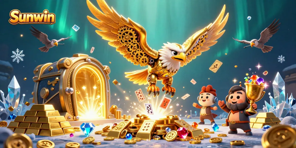Engage with Sunwin’s online casino thrills through vibrant, dynamic 3D illustration.