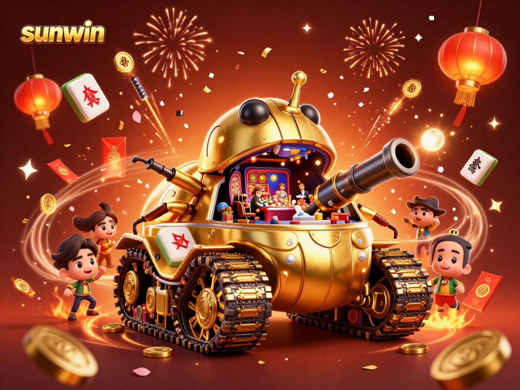 Experience the exciting mini-casino wonders of sunwin inside a massive golden beetle.
