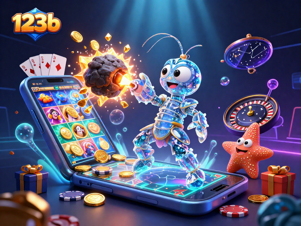 Engage with 123b's vibrant casino action featuring animated characters and exciting slots.