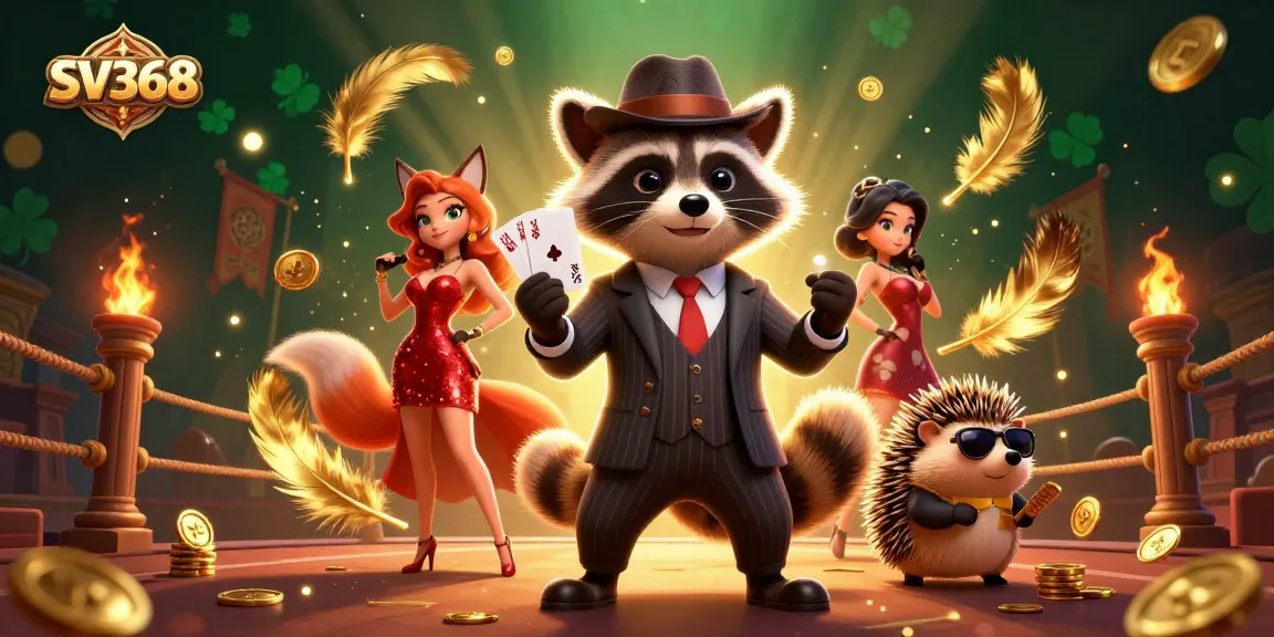 Experience the thrill of SV368 casino games with captivating characters in vibrant action.