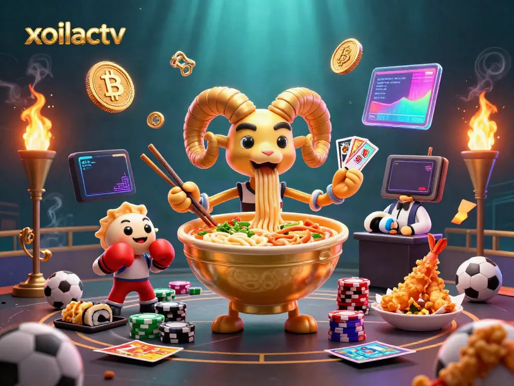 Experience the excitement of sports betting with xoilactv, featuring dynamic character interactions and vibrant visuals.